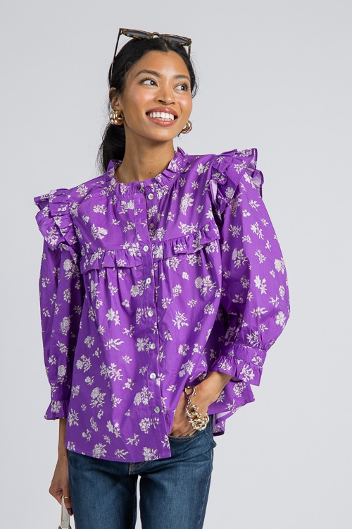 Estelle Floral Shirt, Purple - 4K7A8413- (14)p crop mid thigh.jpg